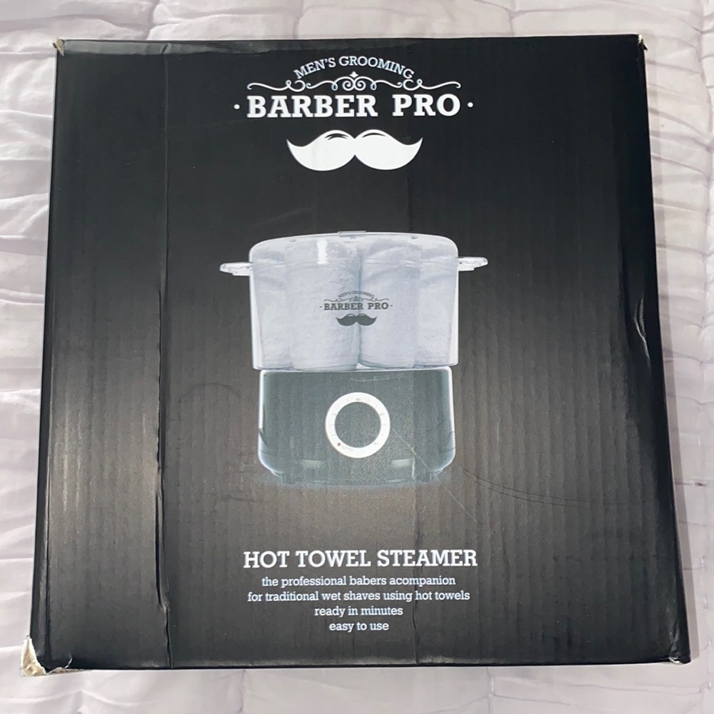 Never used hot towel steamer.